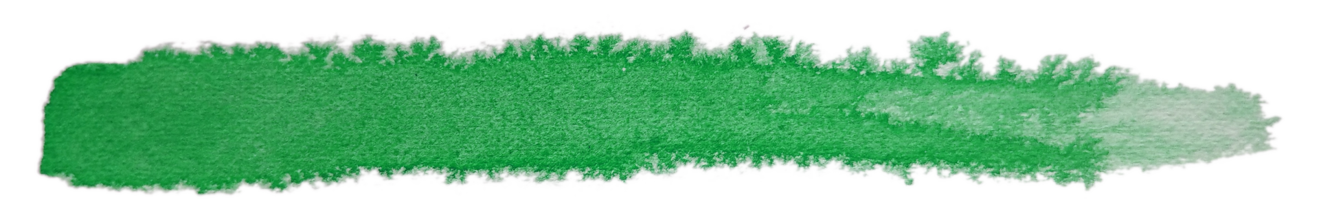 Watercolor BrushStroke Green