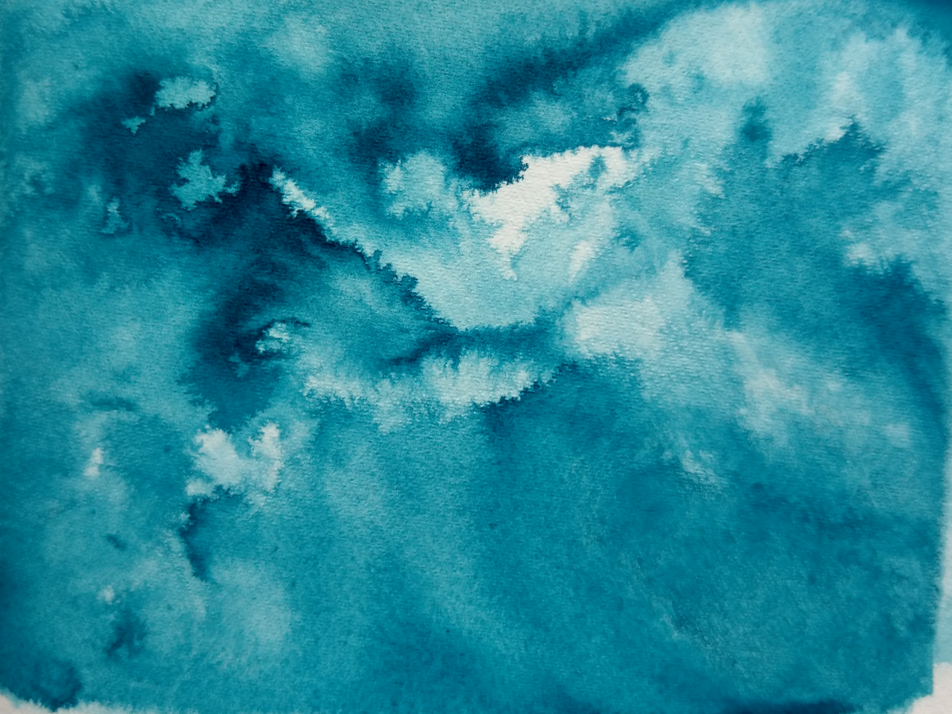 The background layer of the cover image. A blend of dark blue colors